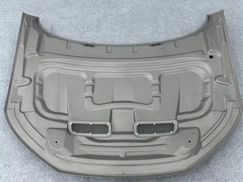 MSY Style Dry Carbon Fiber Engine Cover for Q8 Dry Carbon Fiber Hood High Quality