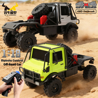 MN MODEL 1:18 4X4 RC Special Off-road Car U4000 Alloy Climbing Truck All Terrain Vehicle Rock Crawler Toy for Adult Holiday Gift