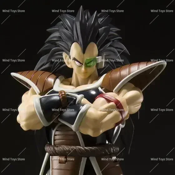 100% الأصلي بانداي Shf Sh Figuarts Raditz عمل الشكل أنيمي نموذج اللعب التماثيل البلاستيكية الهدايا جمع الهدايا في الأوراق المالية