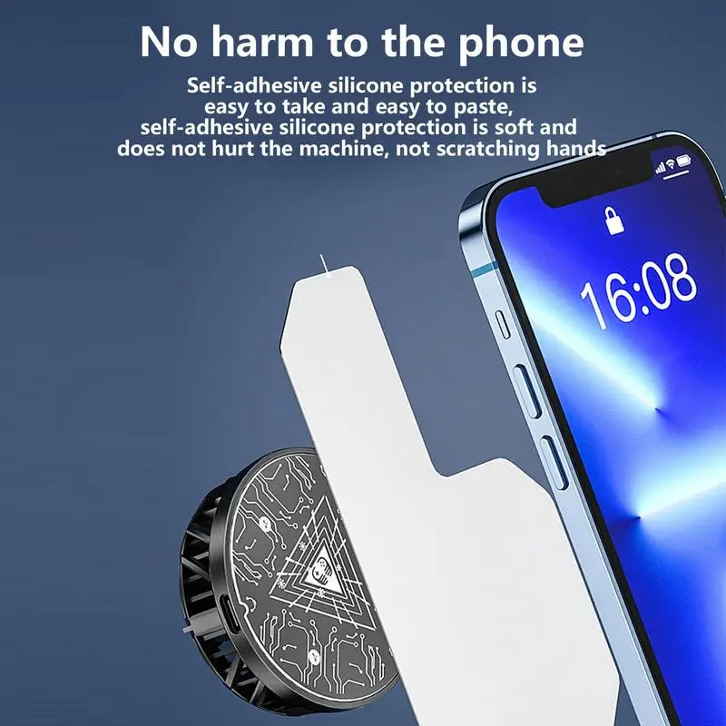 Mobile Phone Cooling Plate Heat Sink Expend Cooling Area For Cooling Fans Game Cooler Cell Phone For IPhone/ForSamSung