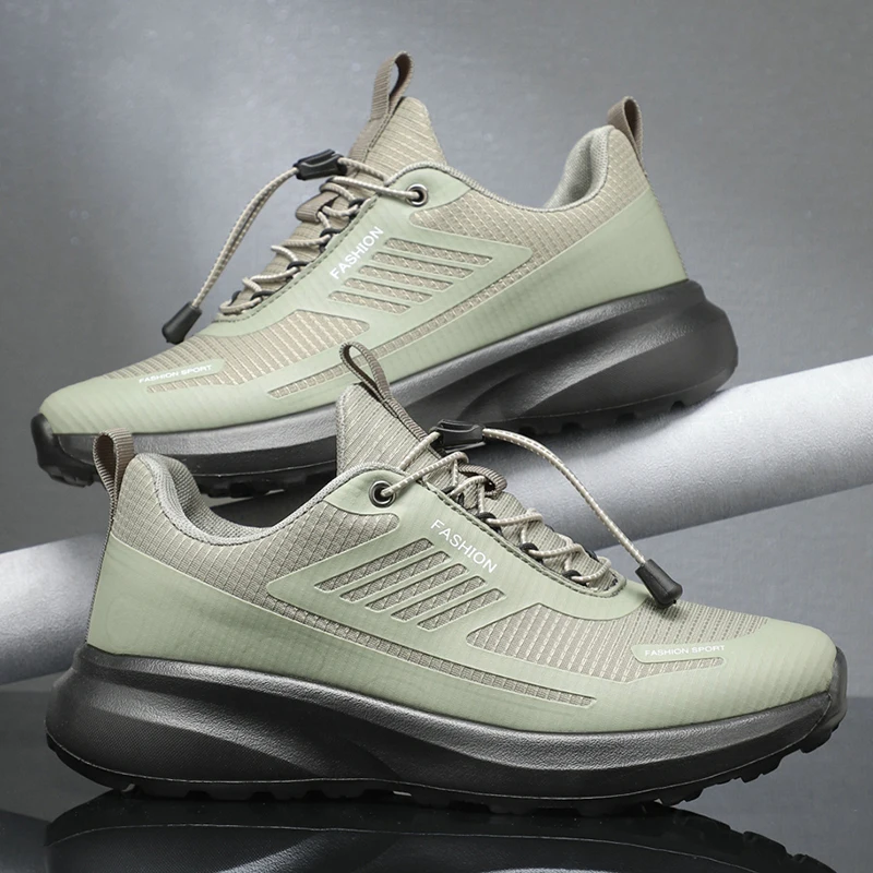 

2025 New Model Hiking Shoes, Men's Outdoor Breathable and Wear-resistant Casual Sports Shoes, Lightweight Running Shoes