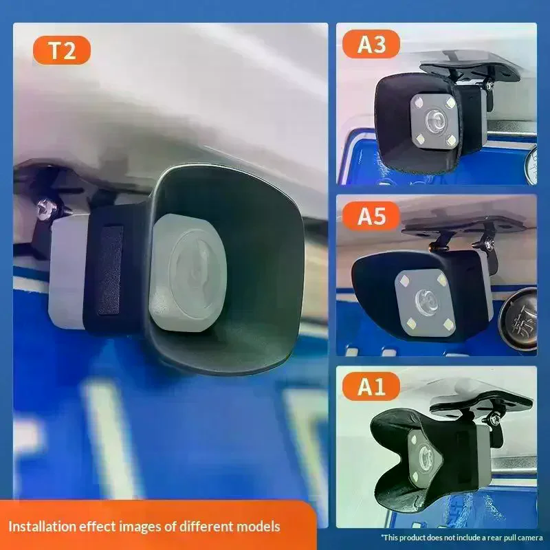 Universal Car Rear View Camera Waterproof Cover Silicone Ield Rain Bloing Bumper Suitable For Wide-Angle Square Cameras