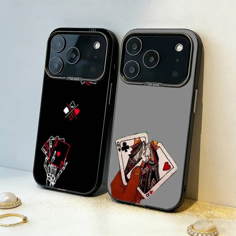 capa-de-telefone-a-ace-of-spades-poker-para-iphone17161514131211promax-cinza-fosco-silicone-preto-capa