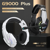 G9000 Plus Rgb Led Gaming Headset with Microphone Wired Noise Cancelling Stereo Sound for Pc Ps4 Xbox One Switch