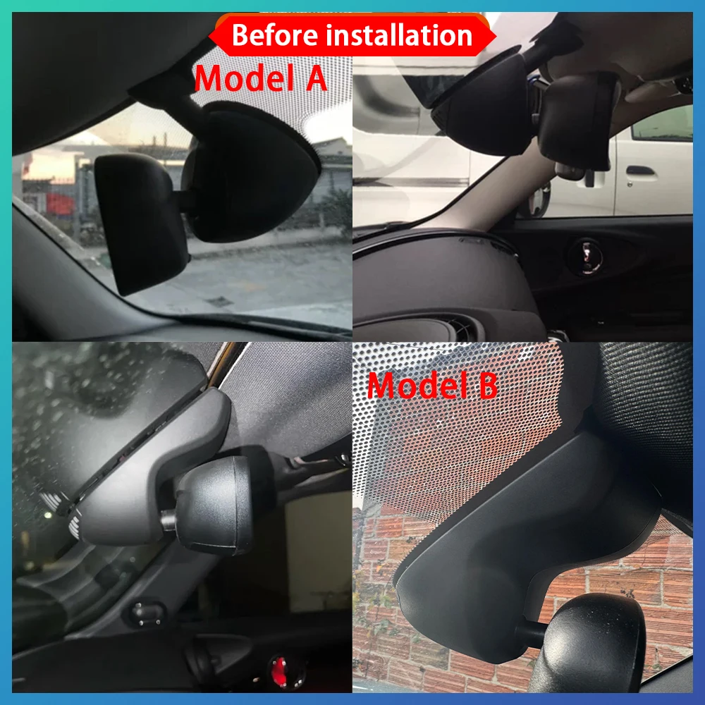 for Mini Clubman Clubvan Paceman Countryman Electric F60 R61 R55 F54 4K 2160P Wifi DVR Video Recorder Dash Cam Front Rear Camera