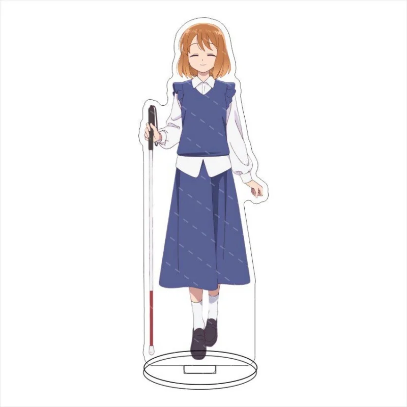 The Invisible Man and His Soon-to-Be Wife Akira Tounome Shizuka Yakou Human-shaped Acrylic Stand Model Plate Keychain Desk Decor