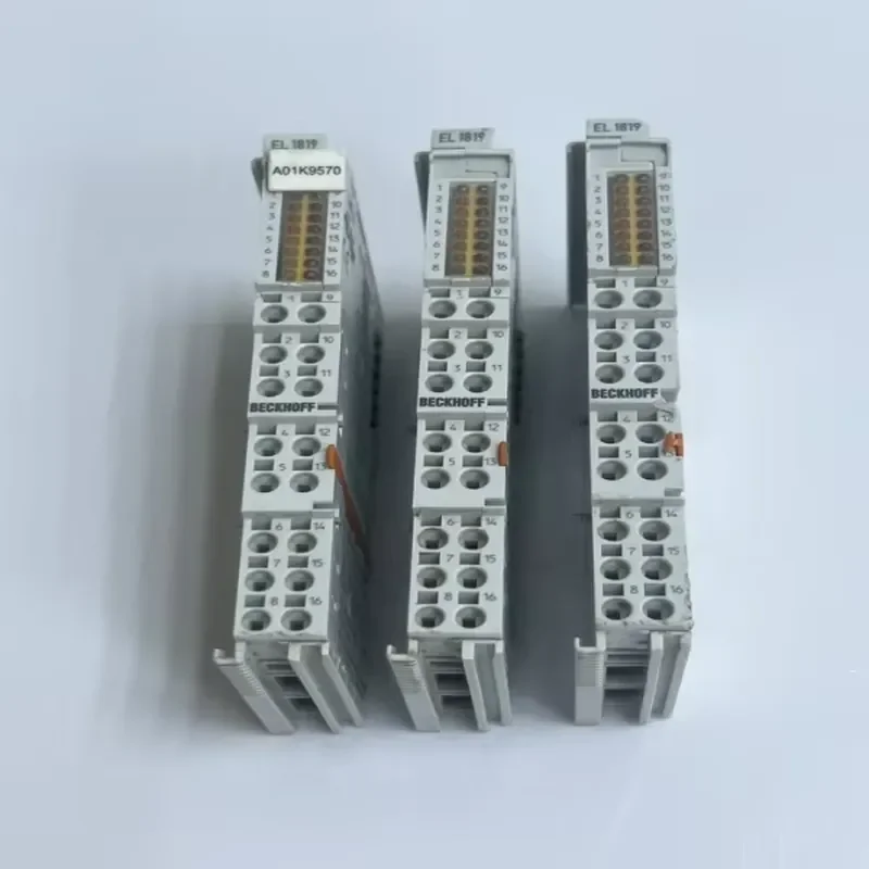 Lot 3 Pcs Beckhoff El1819 16xdigital Input 24vdc New Industrial Automation Programmable Control Plc Systems