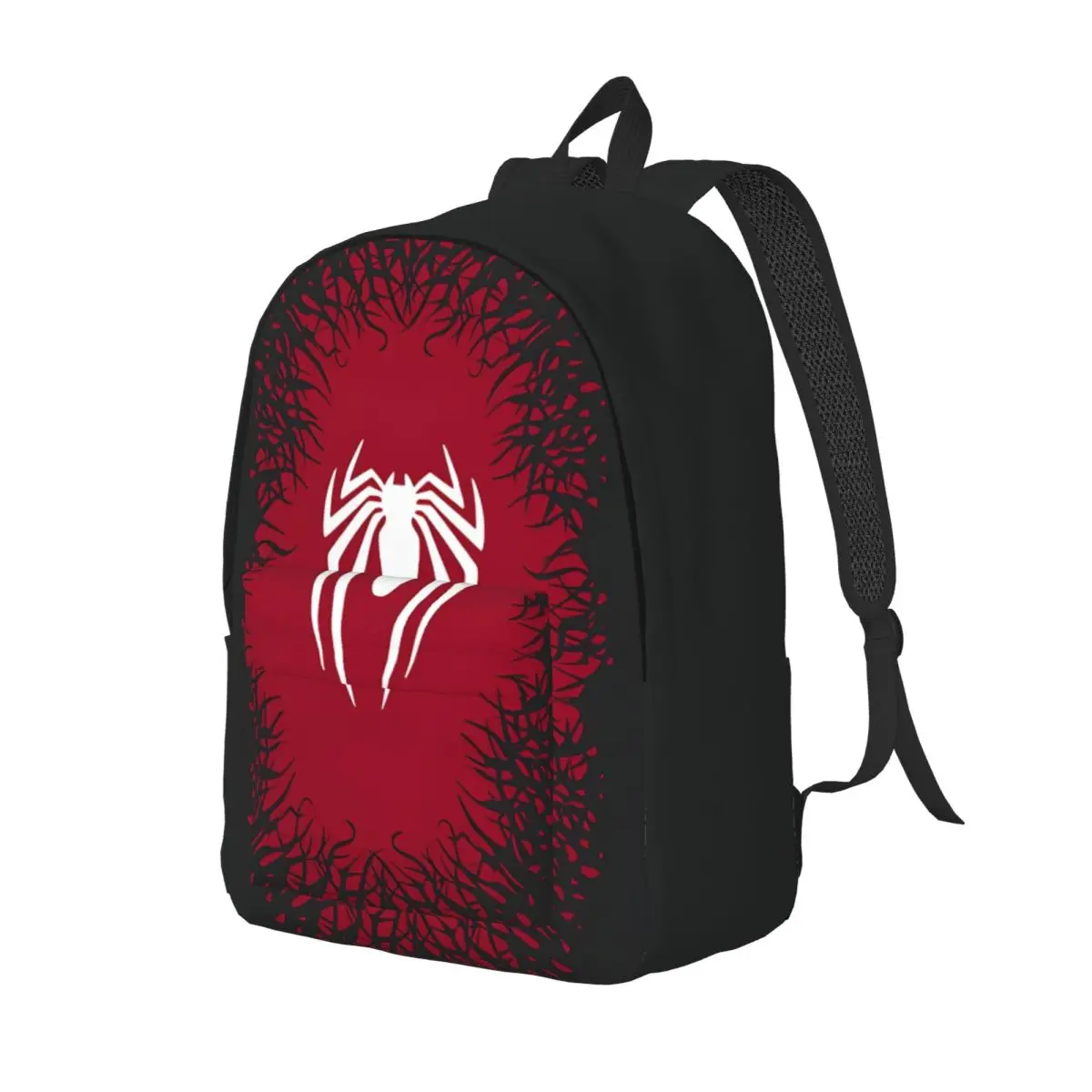 Spiderman Storage Bag Marvel Venom The Last Dance Boys Kawaii Hiking For Gifts Multi Compartment Schoolbag