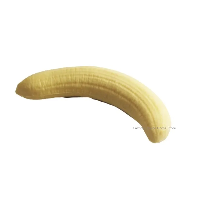 Banana Squishy Simulated Kawaii Soft Sensory Fidget Ball Hand Relax PU Material Yellow Banana Fidget Home Accessories
