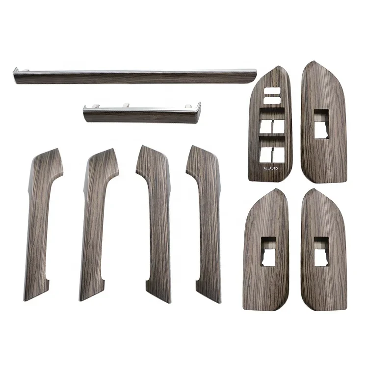 

Оптовая продажа, автомобильный дверной переключатель, Sovers, деревянная внутренняя модернизация, аксессуары для салона автомобиля, внутренняя накладка для 2018 2020 Prado