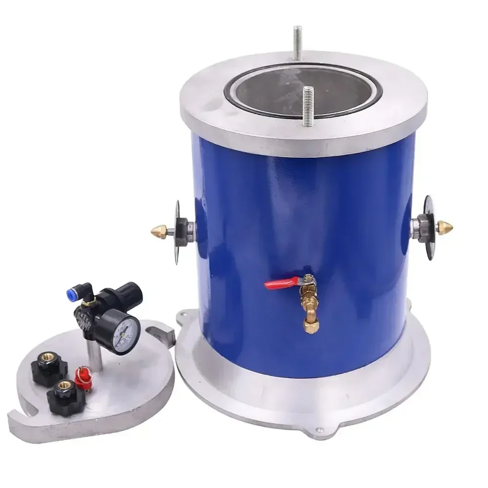 آلة صب فوهة مزدوجة ZL-500 5.5LB حقن الشمع للمجوهرات 500 واط آلة صب الشمع فوهة مزدوجة حاقن الشمع