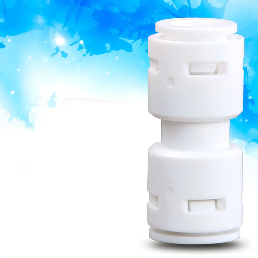 For For DNT Water Purifier Fitting 3 8 Inch PE Hose Straight Quick Connector Durable Plumbing Filtration Connection