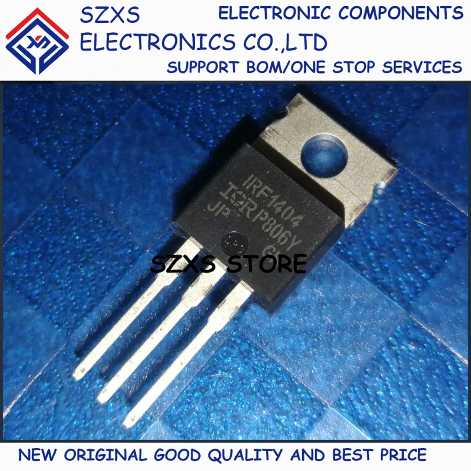 

New Original 10Pcs IRF1404 IRF1404PBF TO-220 40V 162A MOSFET Field Effect Transistor In Stock Electronic Components Good Quality