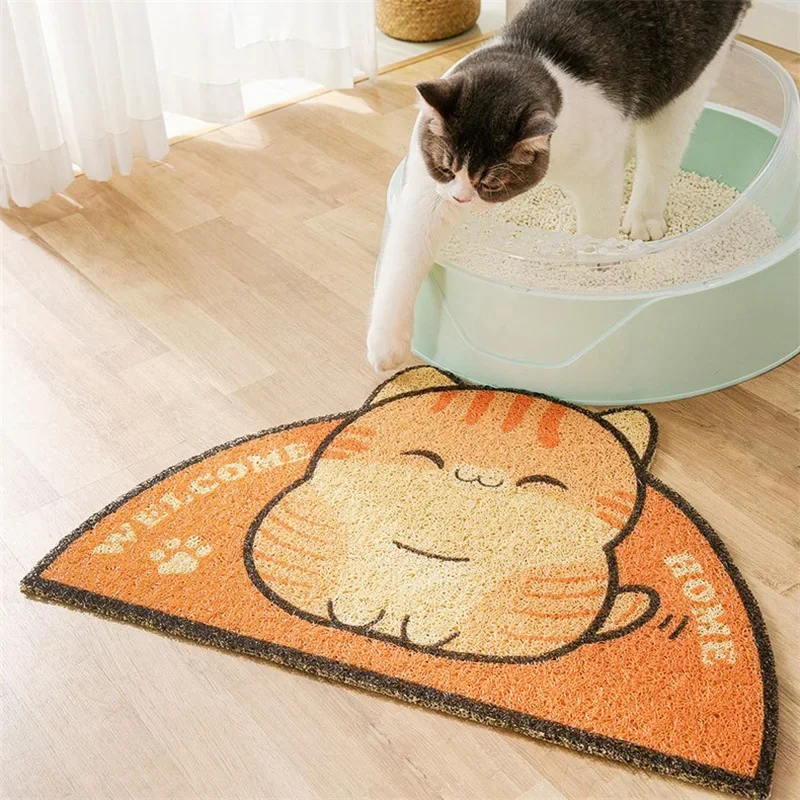 Cat Litter Mat Control Litter Mat Take Out The Cat Carrier Foot Mat Sputtering Litter Mat Pet Table Mat Cat Anti-sticking Feet