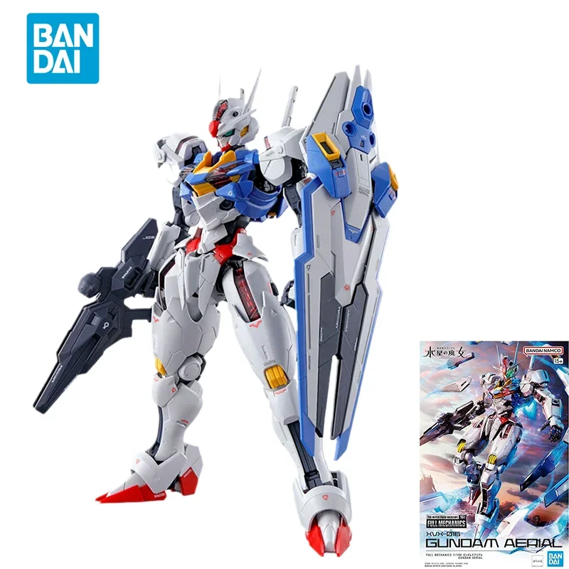 Spot Direct Delivery Bandai Original Anime Collectible GUNDAM Model FM GUNDAM AERIAL Action Figure Assembly Toys for Kids Gift