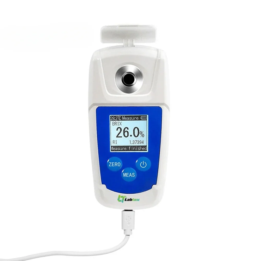 

Portable Digital Brix Refractometer Sugar Honey Pocket Refractometer 0-55%