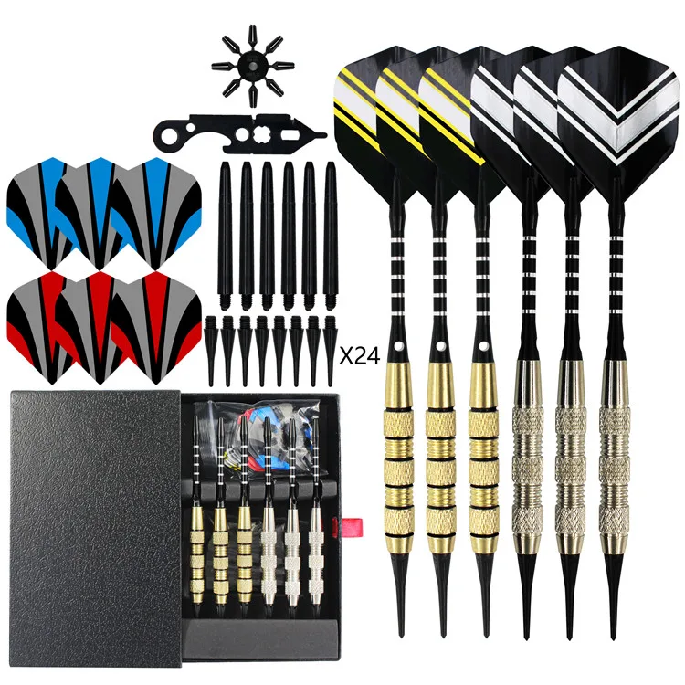 

Soft tip darts with dart case with high quality