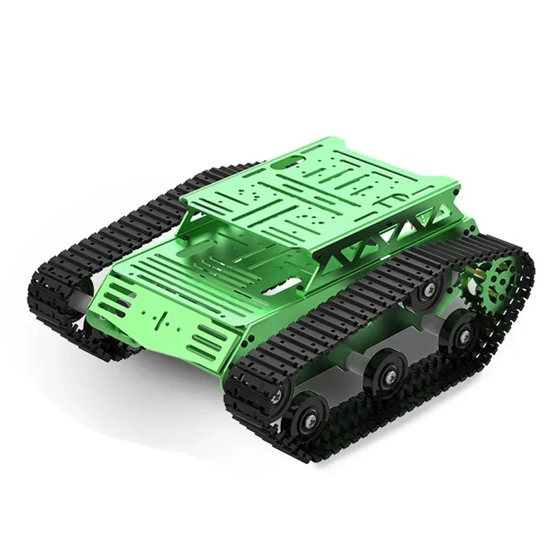 

# Hot 5KG Load Metal Tank Chassis With 8V DC Encoder Motor Intelligent Car Tracked Vehicle ROS Chassis For RC Tank Programmable