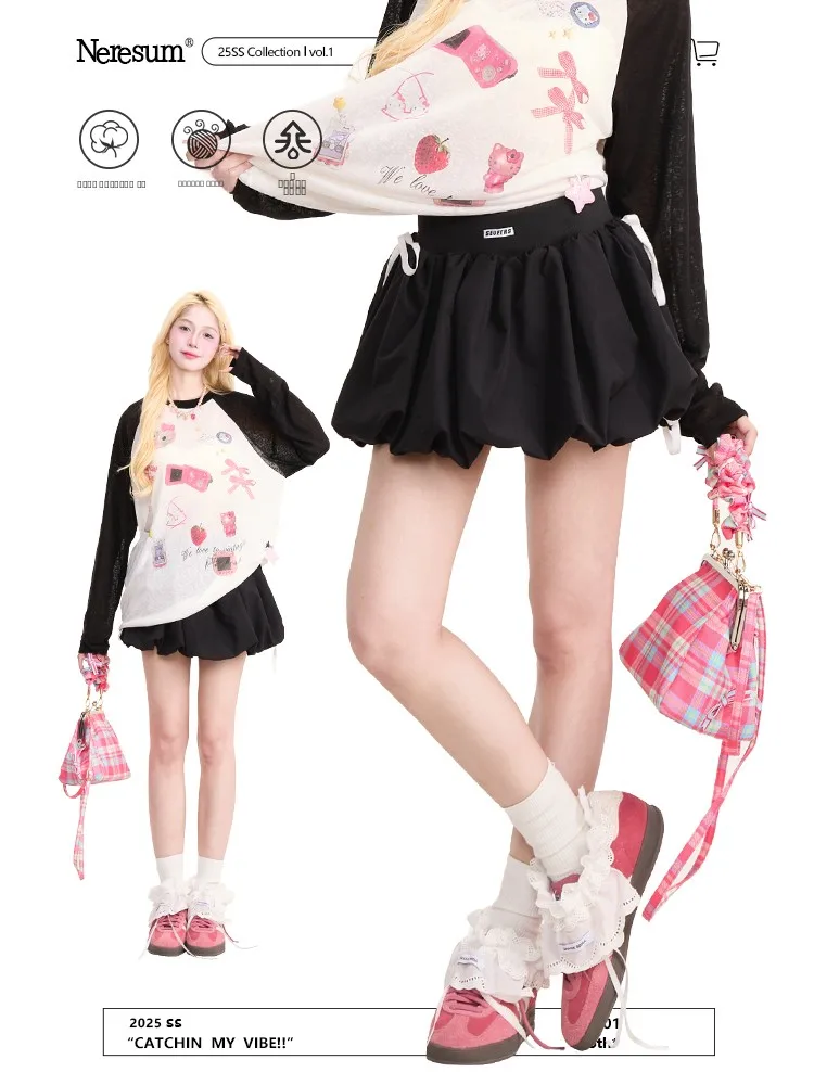 

Новая универсальная женская юбка больших размеров с кружевной отделкой, А-силуэт, с высокой талией, расклешенная, летняя, для повседневной носки