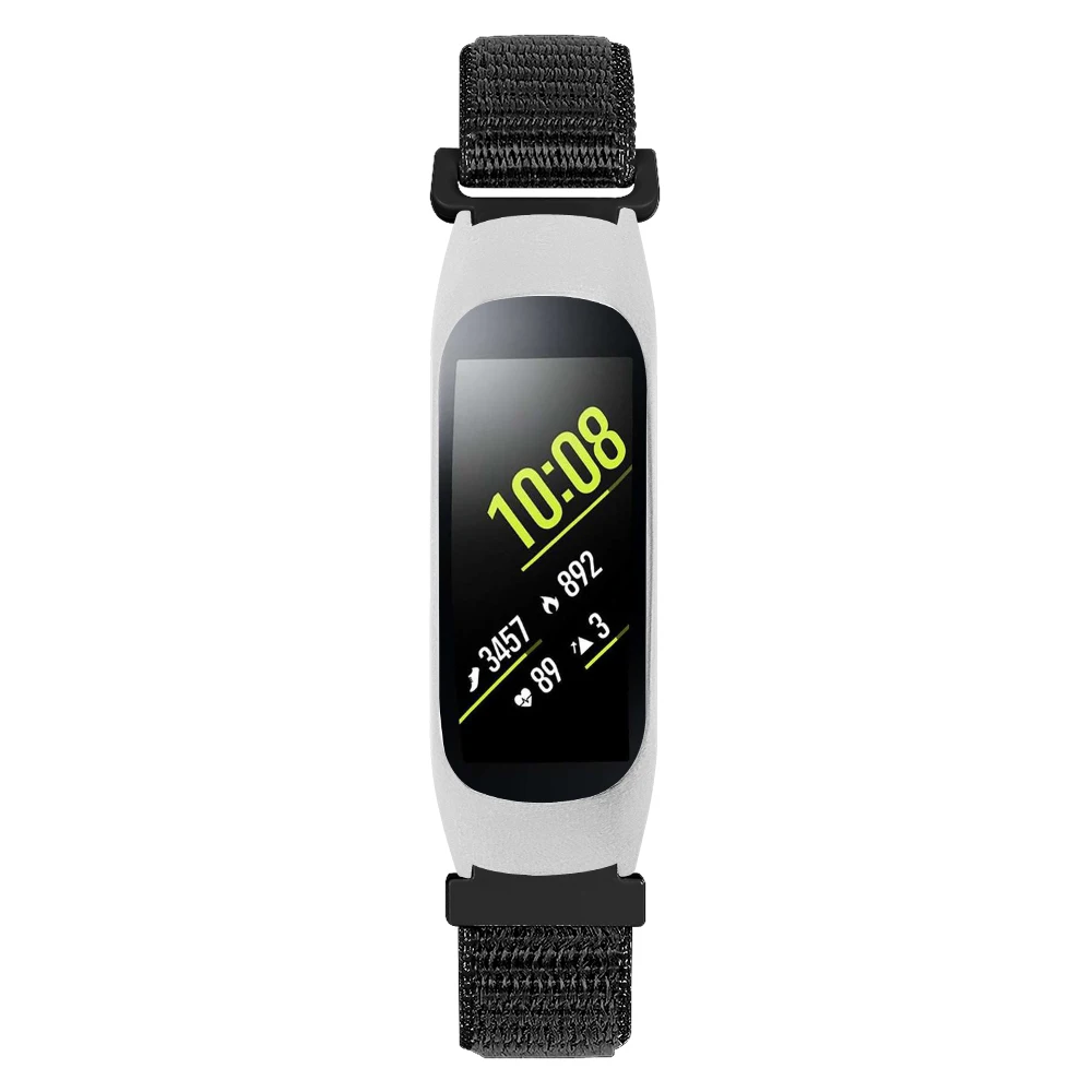 สายไนลอนสำหรับ Samsung Galaxy Fit E watchband พร้อมกรอบนาฬิกาแบบเปลี่ยนสายรัดข้อมือน้ำหนักเบามาก