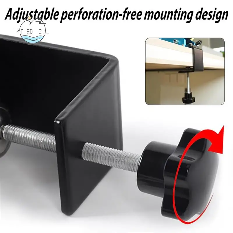 AED6-USB Handbrake Holder Fixing Clamp Bracket For PC SIM Racing Games G29/G27/G25 T300 T500 Hand Brake