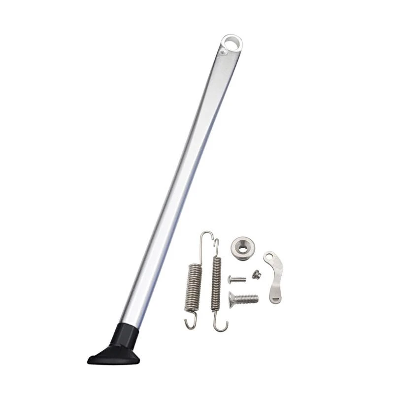 ترقيات الجانبية حامل عالية القوة من الألمنيوم كيكستاند مجموعة الصدأ دعم إطار دراجة نارية مقاومة للدراجات 17-23 دراجة