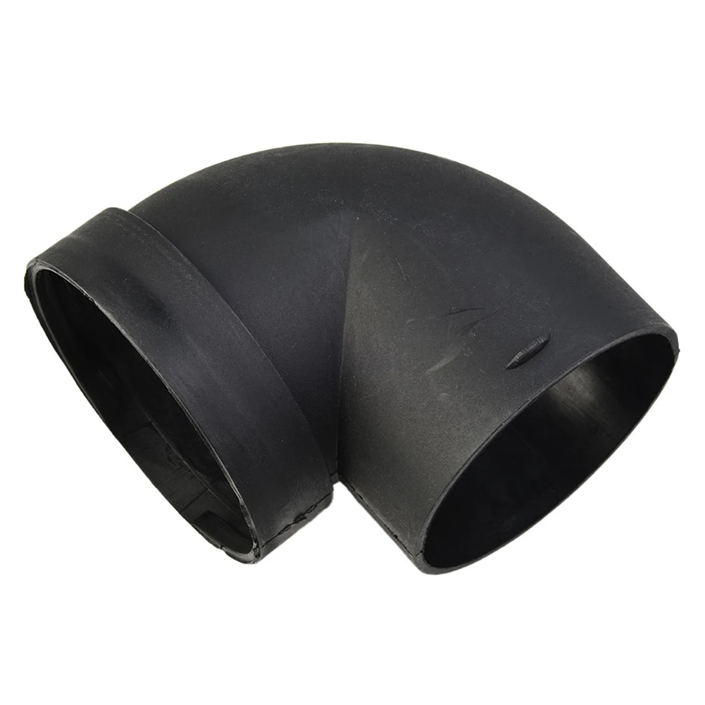 75mm Black PVC 90° Equal Elbow Connectors Fish Tank Aquarium Drain Inlet Outlet Joints Garden Irrigation Overflow Pipe