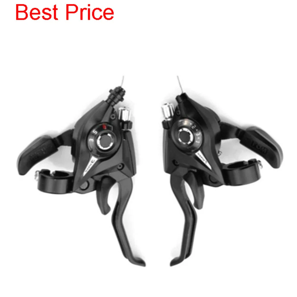 4Pair Independent Bagged Ef51 Finger Mountain Bike Aluminum Alloy Finger Bicycle Brake Handle 21/24 Speed Transmission