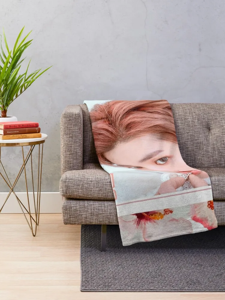 TOUCH NCT 127 Taeyong Throw Blanket Blankets For Baby Blankets For Sofas Soft Plush Plaid Blankets