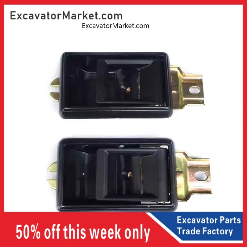 

ForexcavatorSUMITOMO SH120/200A3/240/300A3-C3-Z3 excavator cab door lock assembly inner and outer handle lockblock lock cylinder