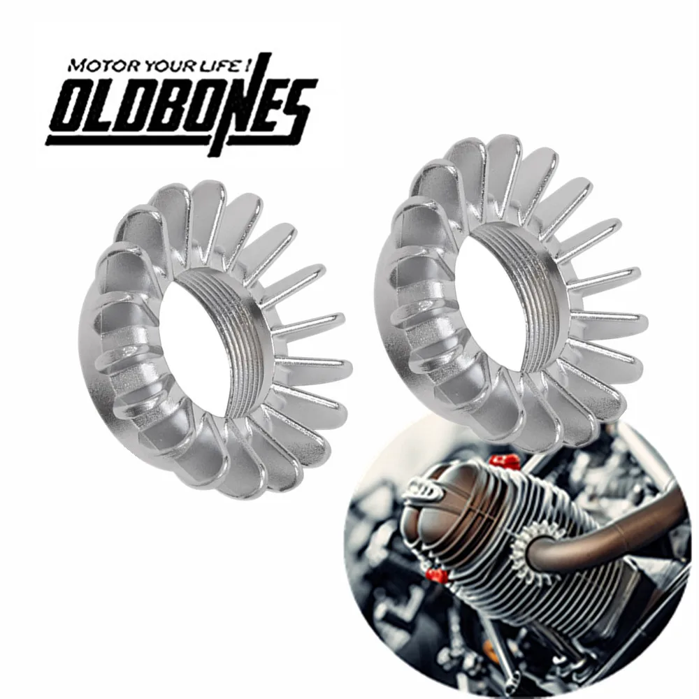 

Cafe Racer R серии для BMW R75 R80 R90, аксессуары для мотоциклов, гайка выхлопной коллектора, гайка 52 мм