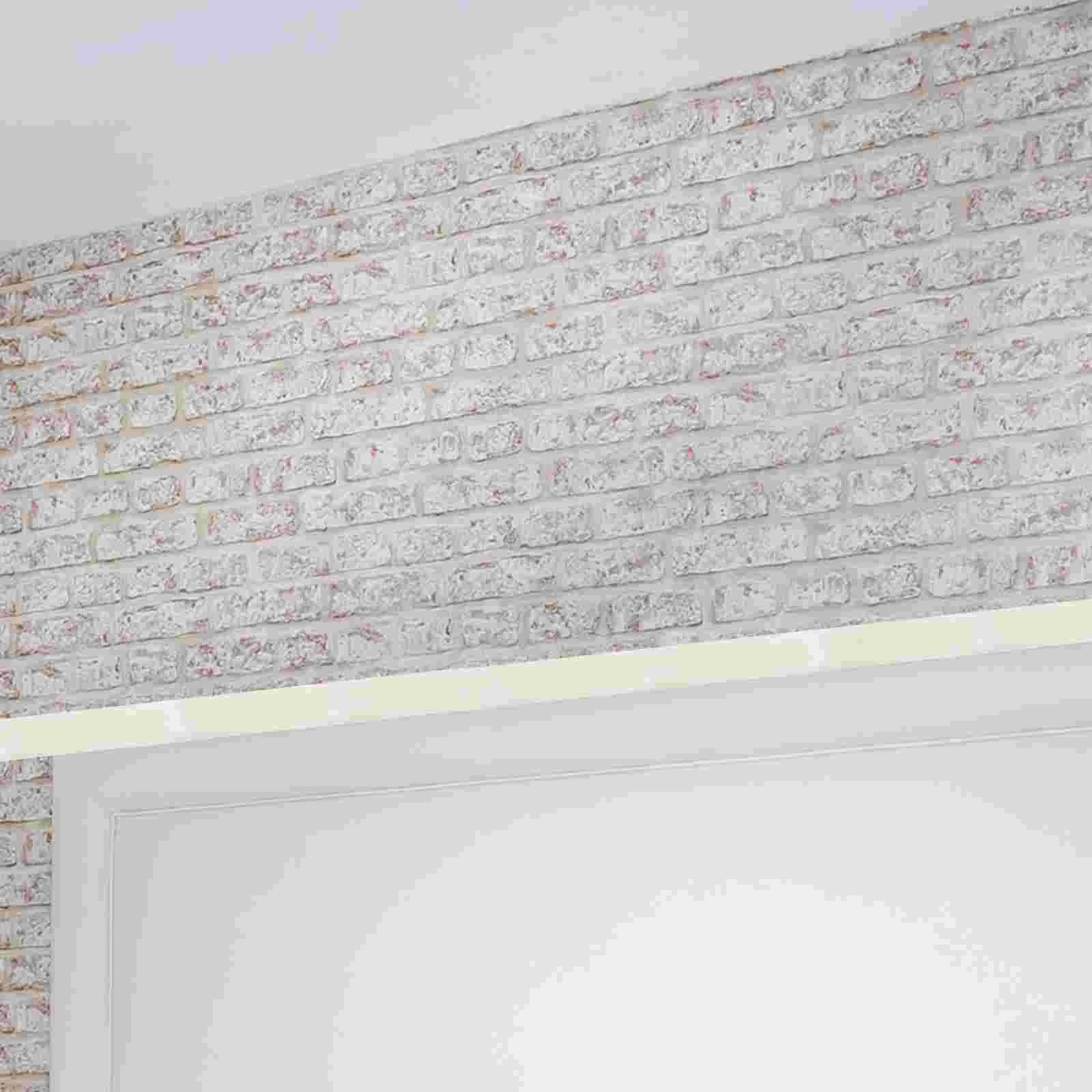 Adesivo de parede de fundo para sala de estar, fita dupla face, calafetagem, decoração de casa, papel de parede de bebê