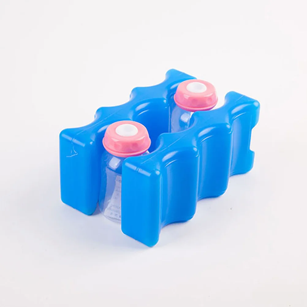 

4pcs Breast Milk Pack Reusable Wave Brick For Cooler Breastfeeding Moms Breastmilk Storage Pack Portable Lightweight Practical