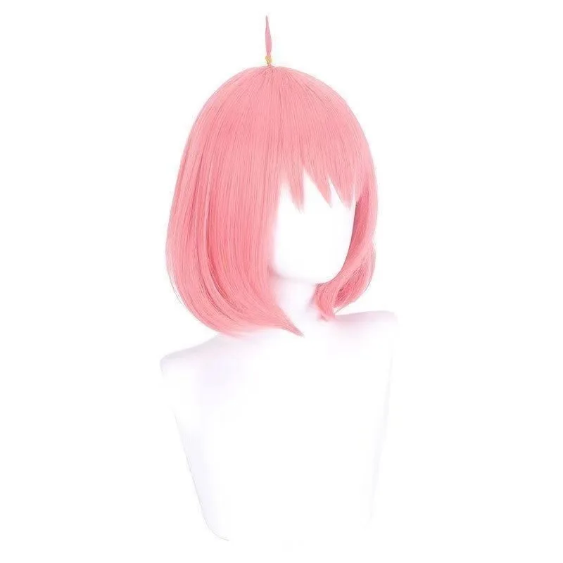 アニメコスウィッグ、コミックコン用簡単スタイリングウィッグ、2dキャラクターコスプレコスチュームアクセサリー