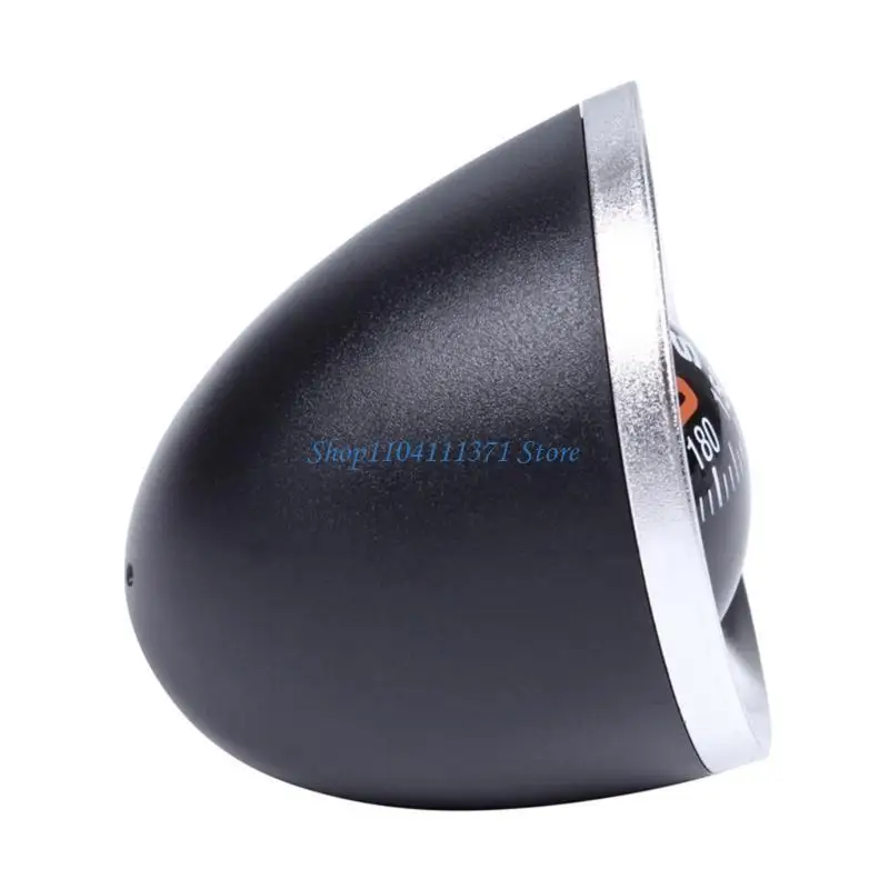 P9FC Car Compasses Dashes Mount Vehicle Compasses Navigation Car Ornaments Accessories