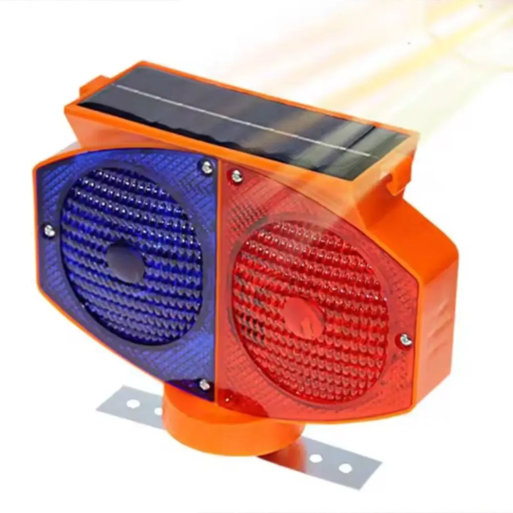 

Чувствительный мигающий мигающий сигнальный светильник Водонепроницаемая защита от пыли Предупреждающий светофор Энергосберегающая красная и синяя вспышка