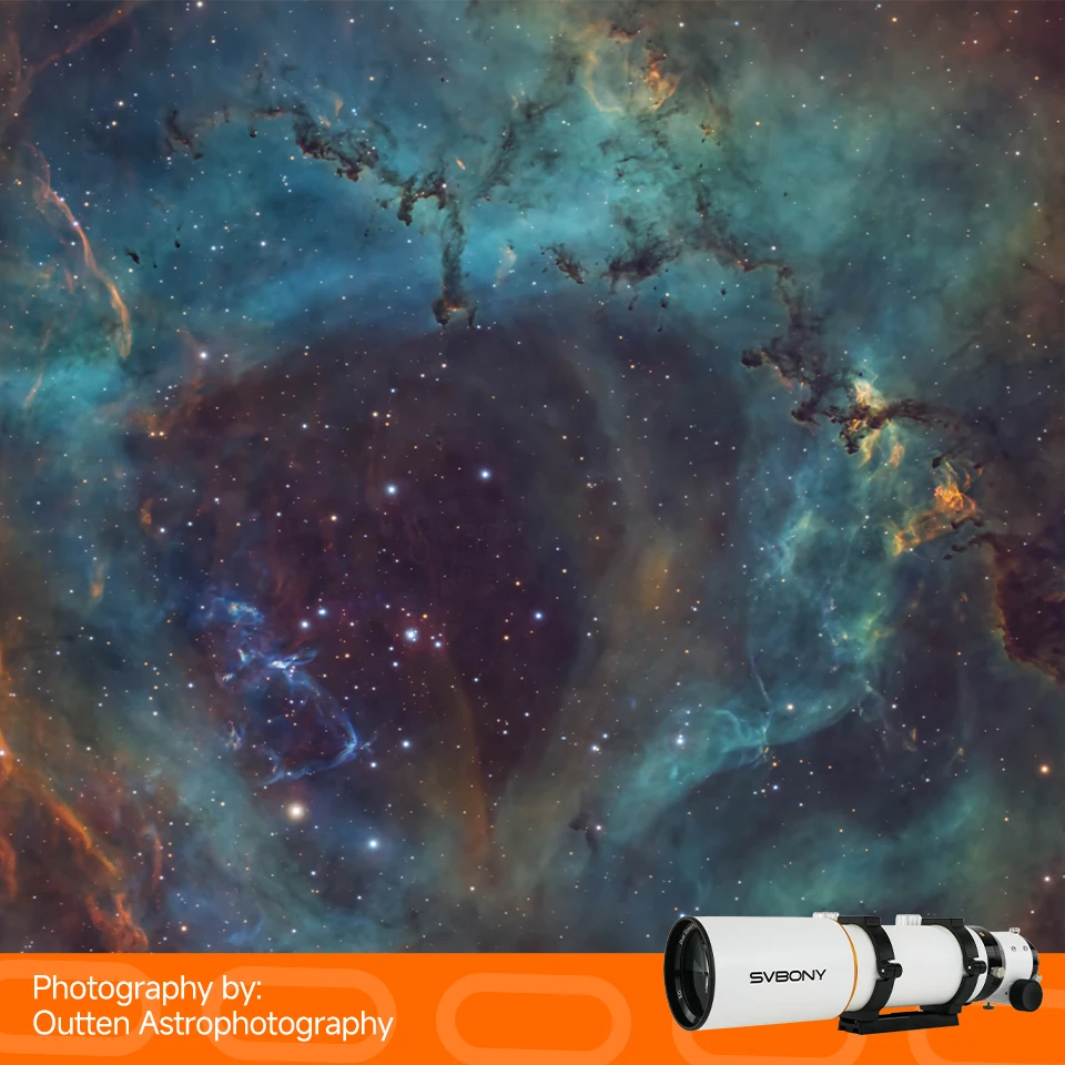 Svbony SV503 80ED Verbessertes F7-Teleskop-Refraktor mit integriertem Flat-Field-Objektiv für astronomische Teleskopfotografie im Weltraum. – Detail 20
