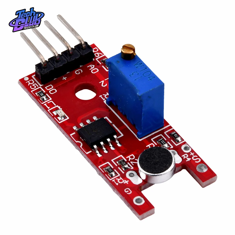 Modulo di rilevamento del sensore del microfono del suono di sensibilità per il modulo del sensore di rilevamento del suono AVR PIC KY-037 per componenti elettronici