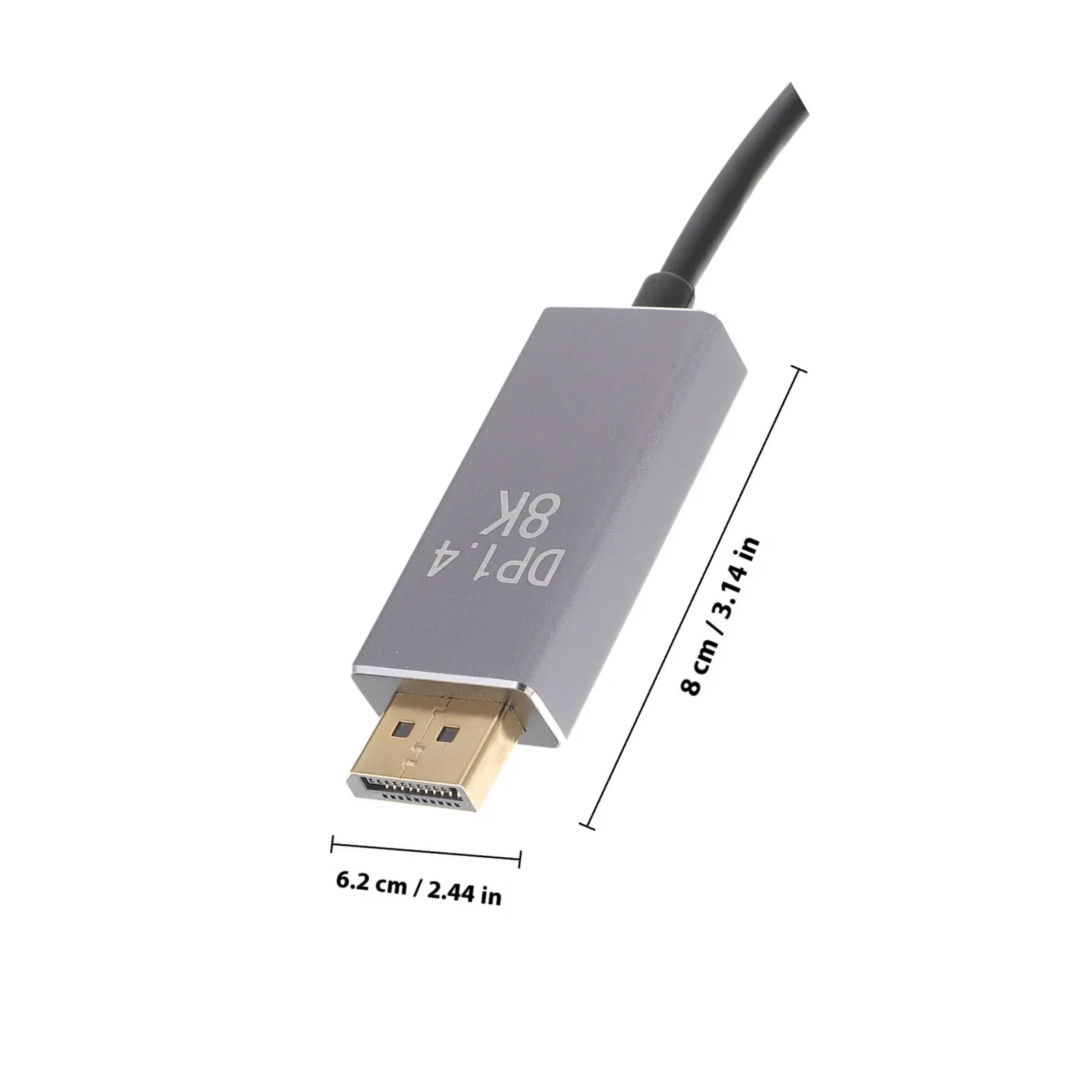 USB C to 1.4 Cable 6 Inch High Speed 4K 60Hz Video Adapter for Laptop Smartphone Monitor Projector Daisy Chain