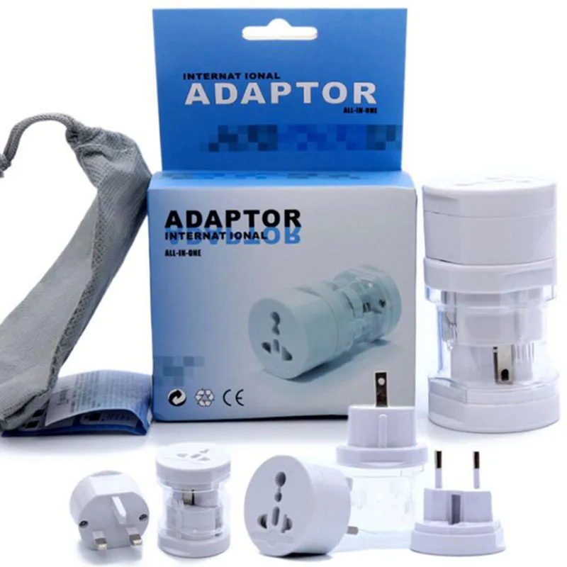 Universal Travel Plug Adapter US UK AU EU Multi-function Charger Socket Converter Electrical Outlet Adaptor Plug