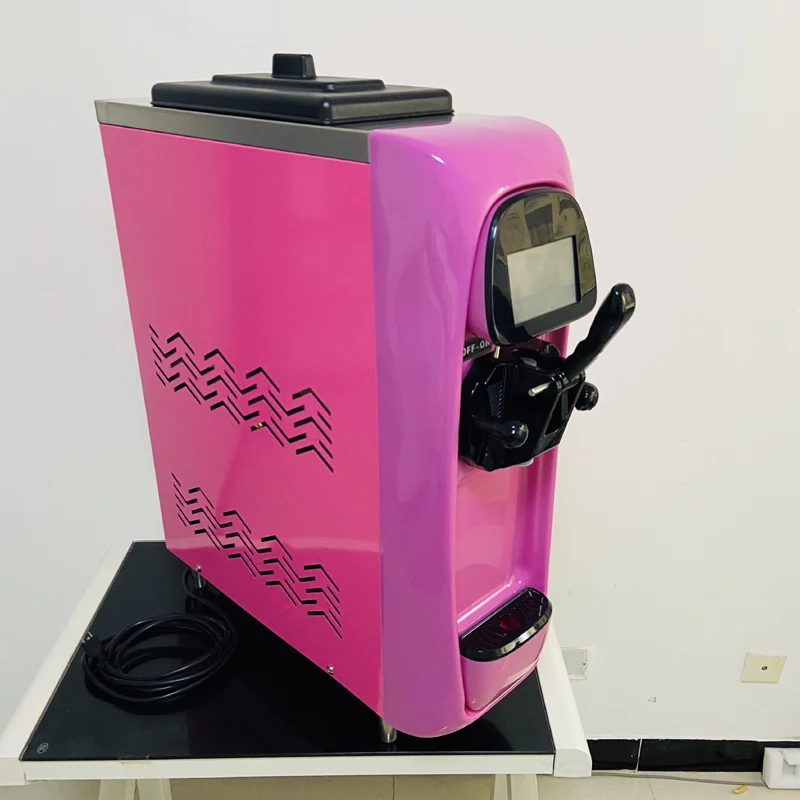 Ice cream machine fully automatic one-button self-service commercial ice cream machine ice cream single head