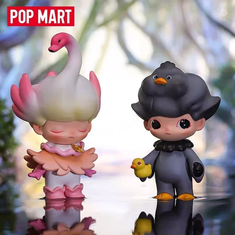 Caja ciega de la serie de cuento de hadas Pop Mart Dimoo, bolsa de adivinación, caja misteriosa, juguetes, figura de Anime, muñeca cortada, adornos de escritorio, colección de regalos