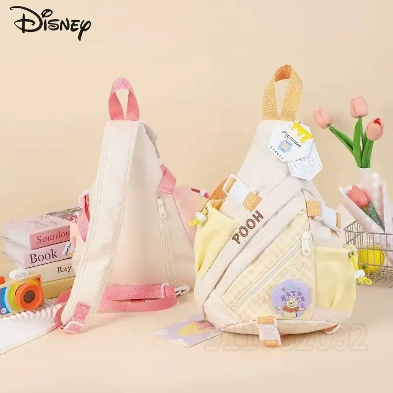 

Disney New Fashion Chest Bag Luxury Brand Original Women's Crossbody Bag Cartoon Women's Chest Bag Large Capacity High Quality