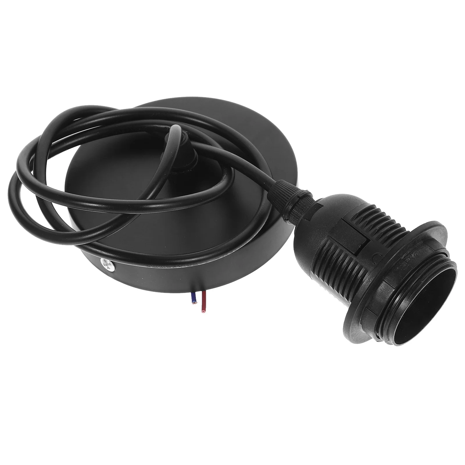 1Set E27 Light Socket Lamp Holder Screw Base Large Power Bulb Holder for Indoor Outdoor Ceiling Lamp Light Fixture Socket