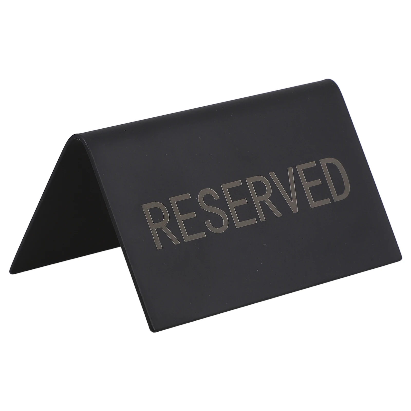 

Reserved Seat Black Metal Mini Signs For Food Display Table Tent Cards Rustic Wedding Restaurant Buffet Catering Food Display