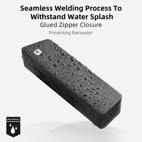 Imagen 2 del producto Rhinowalk-bolsa de tubo superior para bicicleta, fijación de tornillo de grava, caja frontal de bicicleta impermeable, accesorios para bicicleta de montaña y carretera