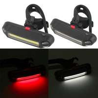 New Night Bike Rear Light Flashing USB Rechargeable Cycling Tail Light Bicycle Accessories Waterproof LED Tail Light Outdoor