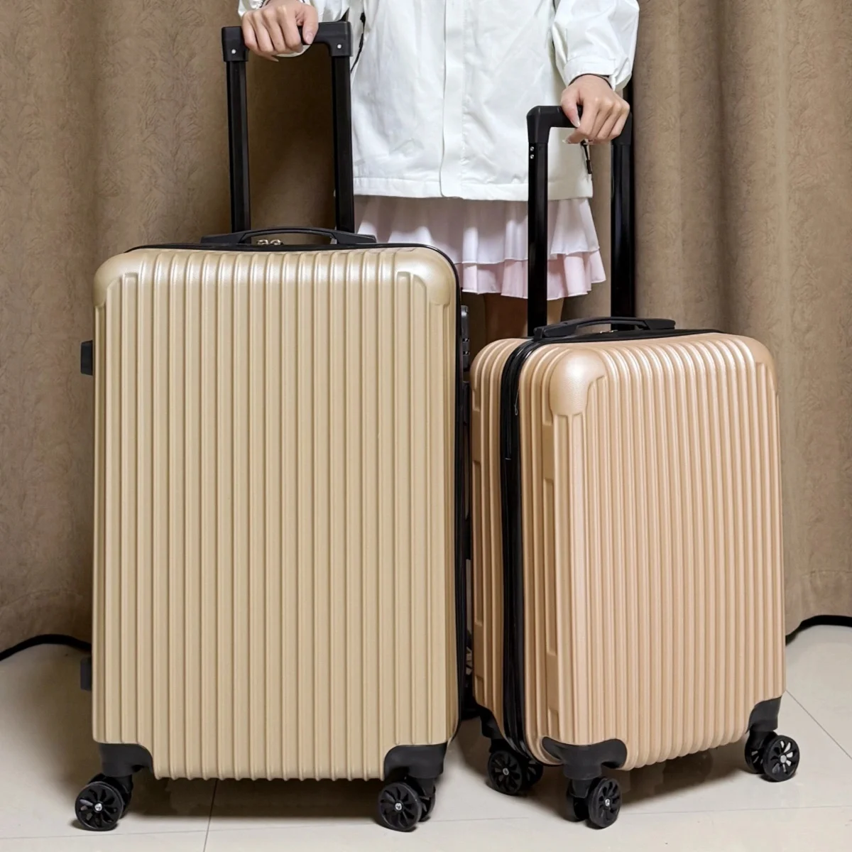 

2-Piece Trolley Case Set, Suitcase Set, 20inch and 24inch Combination
