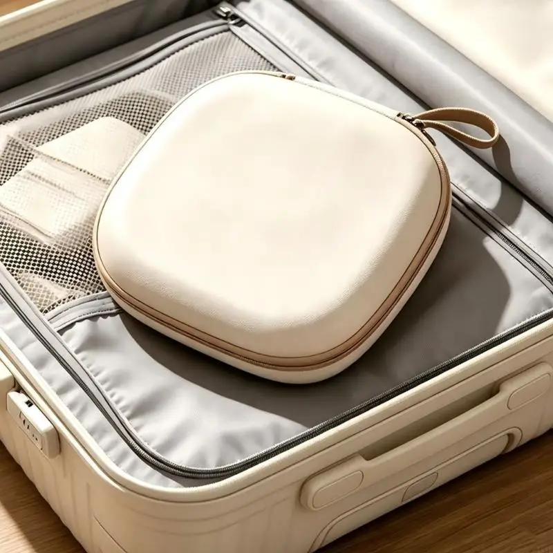  Molded Over-Ear Headphone Case with Pocket for WH-CH520 720N Small Accessories