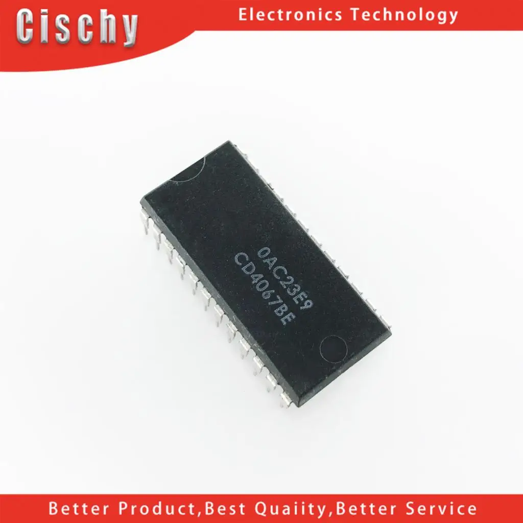 2 pçs/lote CD4067BE CD4067 DIP-24 Em Estoque